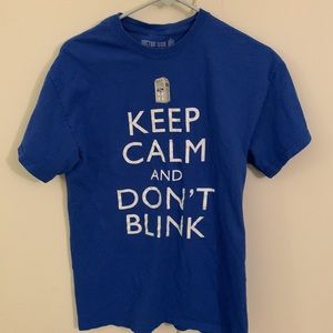 Doctor Who- Keep Calm and Don’t Blink t-shirt, size medium